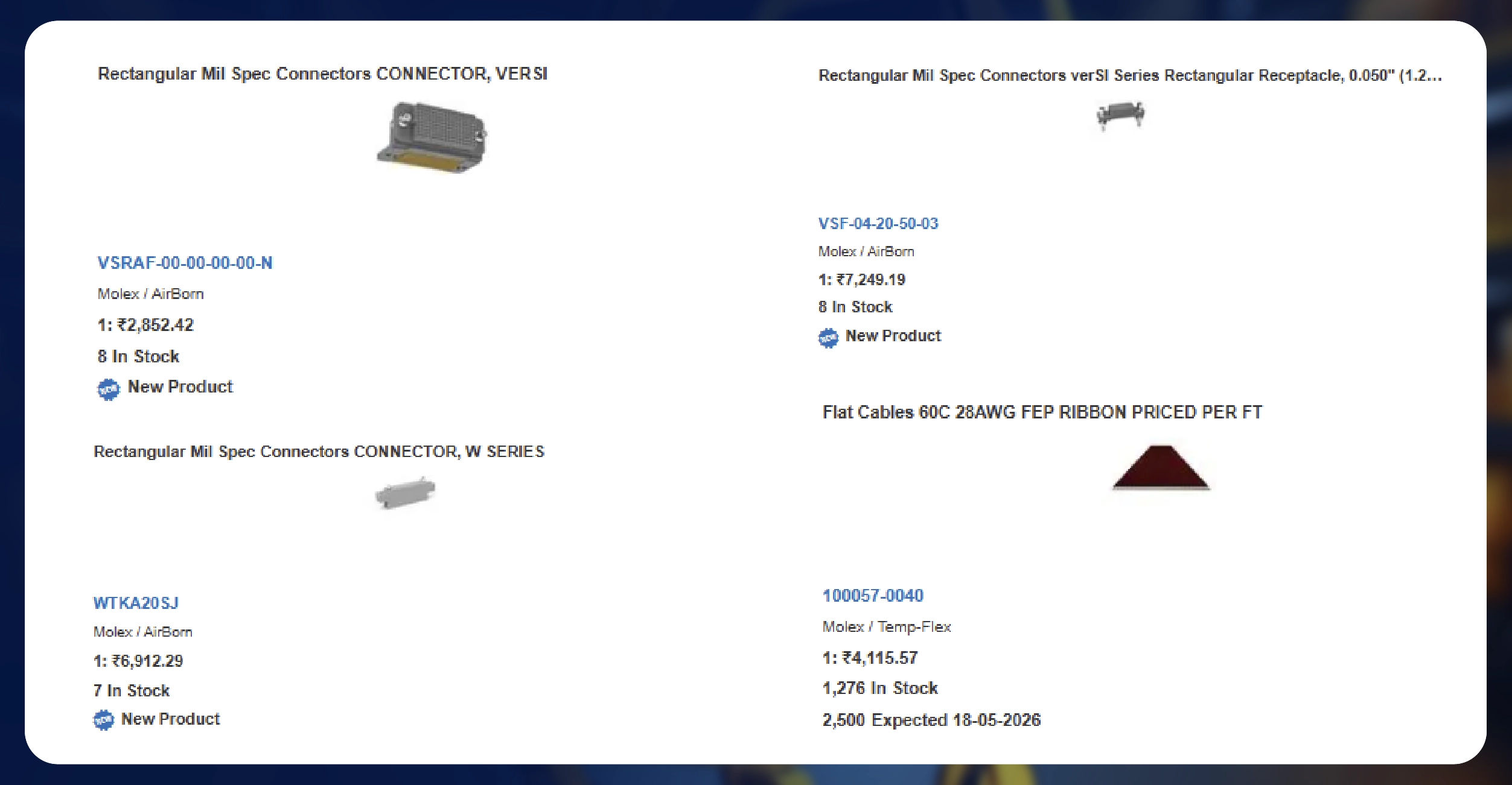 Understanding the Mouser Electronics Product Dataset